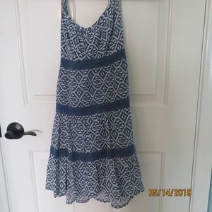 Blue & White Sundress